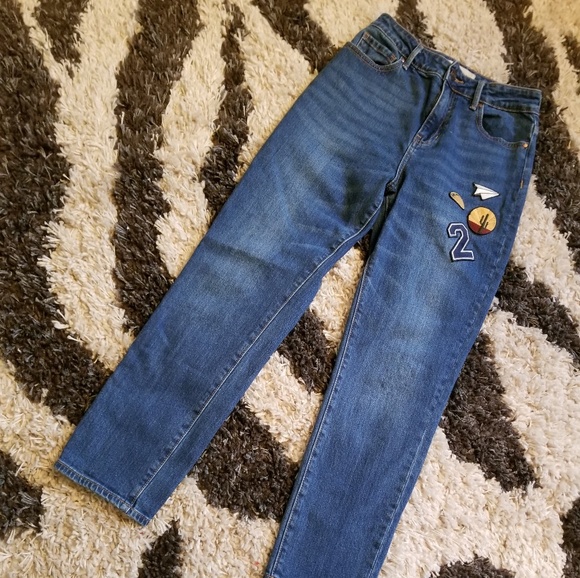 Adorable Pacsun retro patch jeans - Picture 1 of 5